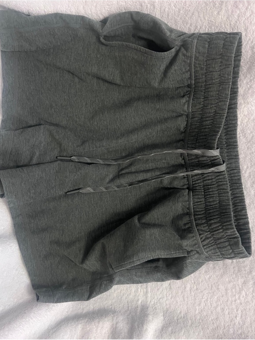 Women's Athletic Lounge Shorts in Charcoal Gray